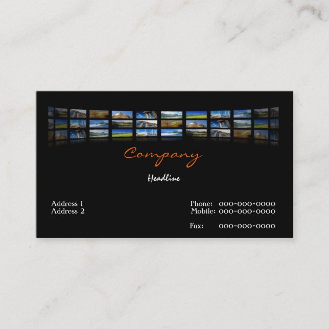 Freelancer Business Card (Front)