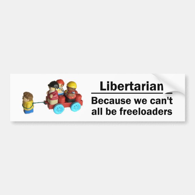 Freeloaders Bumper Sticker (Front)