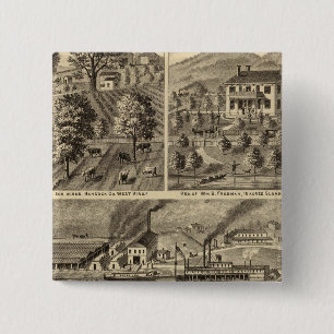 Freeman Brothers Works, Ohio 15 Cm Square Badge