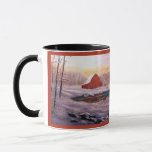 "FREEMAN LAKE SNOW" MUG