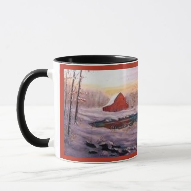 "FREEMAN LAKE SNOW" MUG (Left)