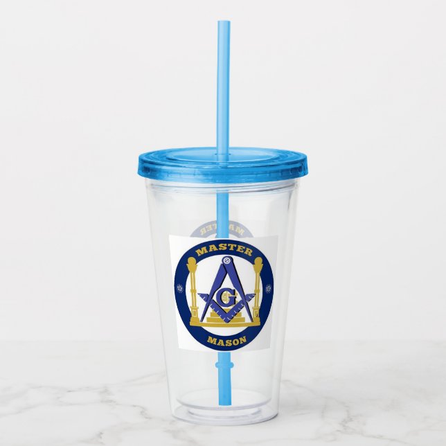 Freemason Acrylic Tumbler (Front)