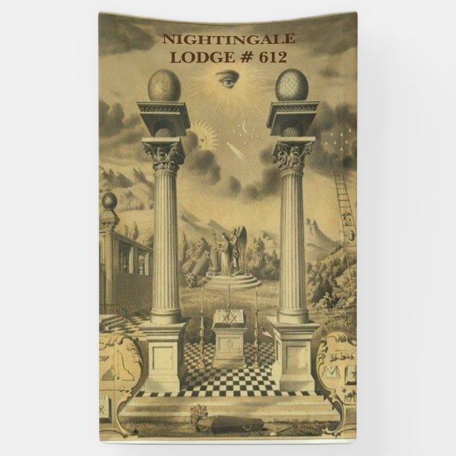 Freemason Banner (Vertical)