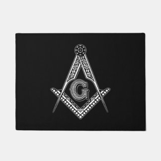 Freemason (Black) Doormat