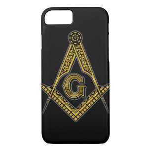 Freemason (Black & Gold) iPhone 8/7 Case