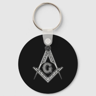Freemason (Black) Key Ring