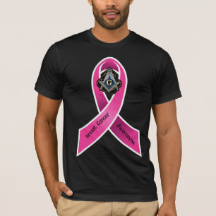 Freemason Breast Cancer Awareness  T-Shirt