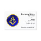 Freemason Business Card
