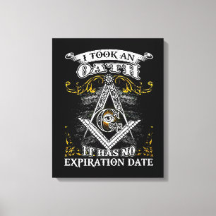 Freemason Canvas Print
