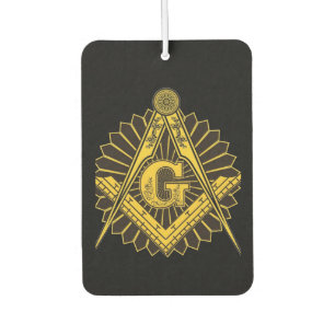 Freemason Car Air Freshener