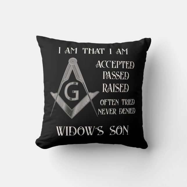 Freemason  cushion (Front)