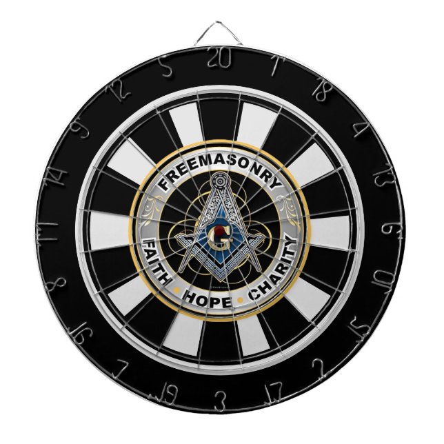 Freemason Dartboard (Front)