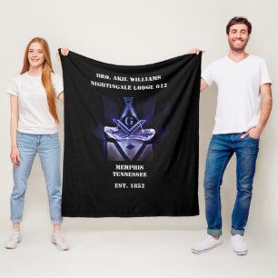 Freemason  fleece blanket