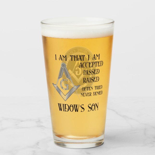 Freemason Glass (Front Filled)