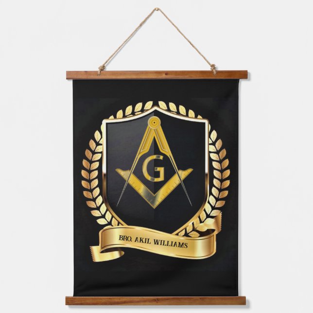 Freemason Hanging Tapestry (Front)