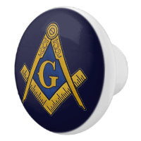Freemason Masonic Navy Blue and gold