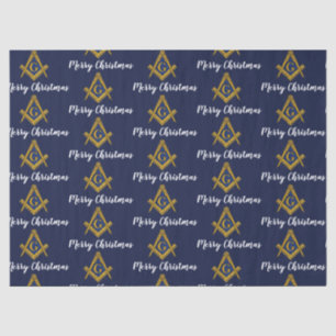 Freemason Masonic Square Freemasonry Christmas  Tissue Paper
