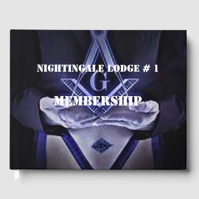 Freemason Membership Book (Front)