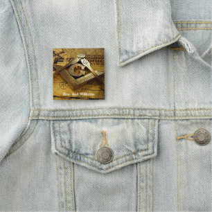 Freemason Name Tag