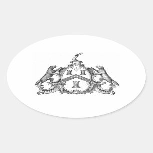 Freemason Oval Sticker
