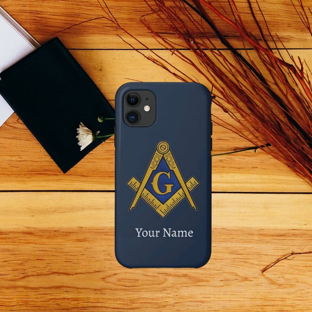 Freemason Party BBQ Masonic Freemasonry Case-Mate iPhone Case (Creator Uploaded)
