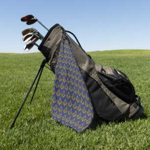 Freemason Square and Compass Masonic Gift Golfer Golf Towel