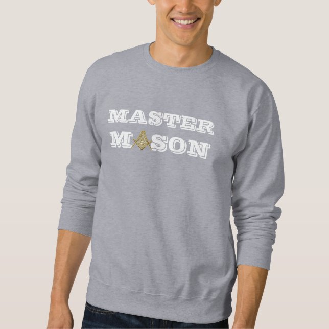Freemason Square and Compass Master Mason  Sweatshirt (Front)
