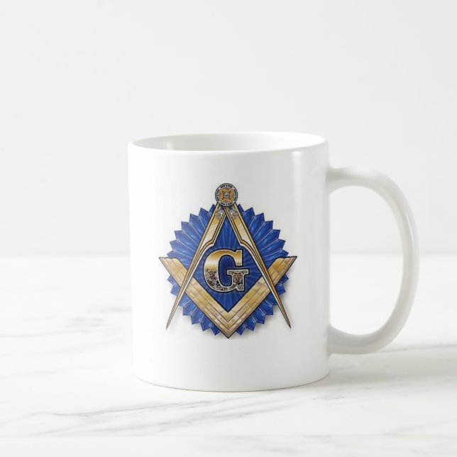 Freemason Square & Compass Mug (Right)