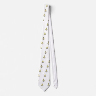Freemason Square & Compasses Tie