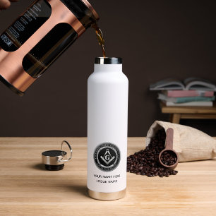 Freemason Unique Gifts Personalised Insulated Water Bottle