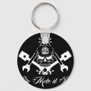 Freemason-Widows-Sons-Masonic-Hotrod-Logo-20160407 Key Ring