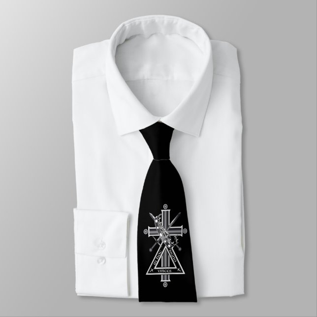 Freemasonic cross tie (Tied)
