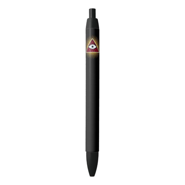 Freemasonic eye black ink pen (Front Vertical)