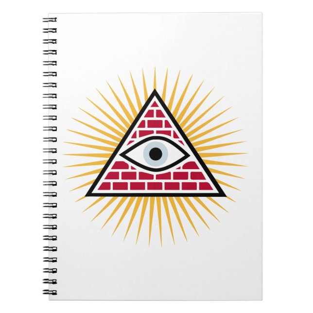 Freemasonic eye notebook (Front)