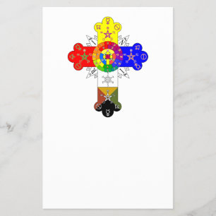 Freemasonic Rosy Cross Flyer