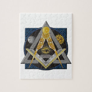 Freemasonry Emblem Jigsaw Puzzle