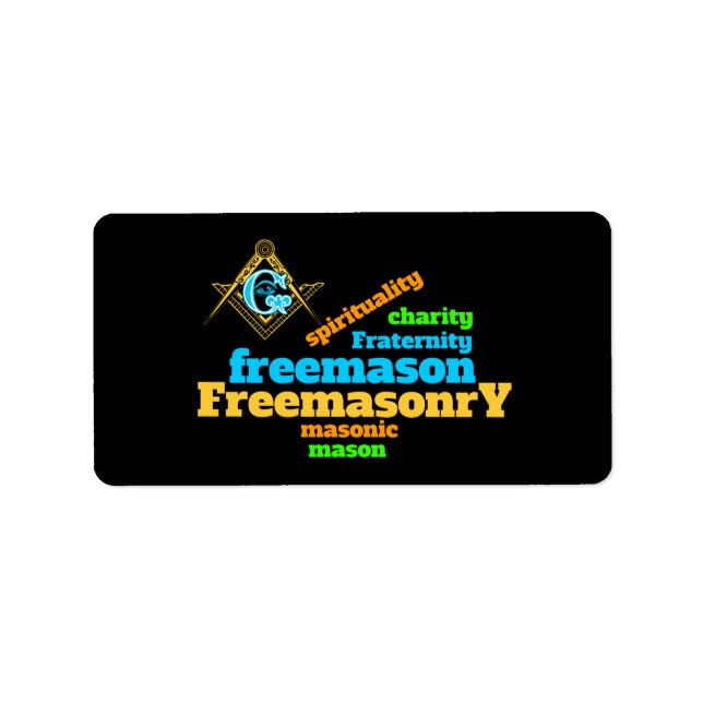 Freemasonry Label (Front)