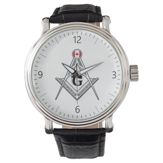 Freemasonry lodge of Canada Watch (Front)