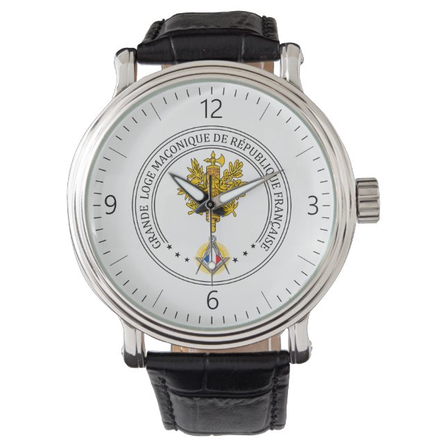 Freemasonry lodge of France Watch (Front)