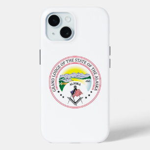 Freemasonry lodge of the state of Alaska iPhone 15 Case