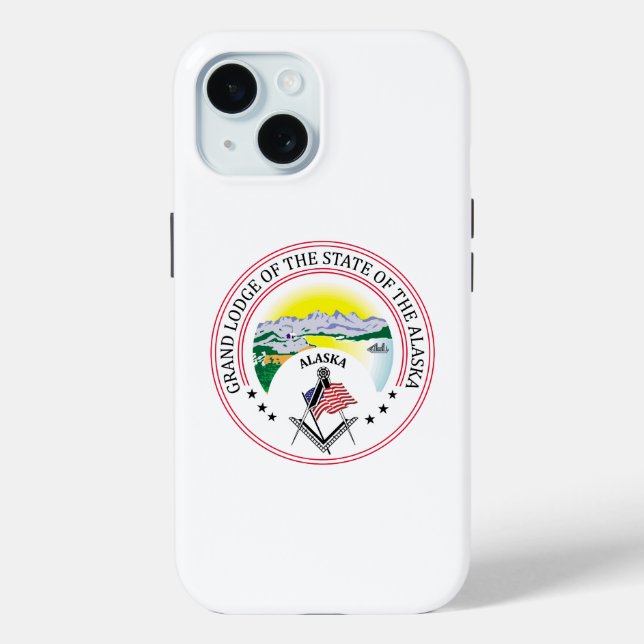 Freemasonry lodge of the state of Alaska Case-Mate iPhone Case (Back)