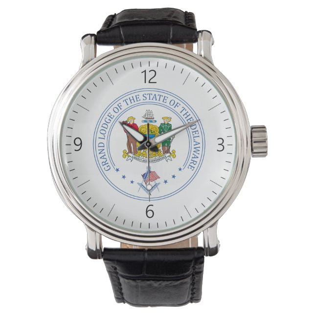 Freemasonry lodge of the state of Delaware Watch (Front)