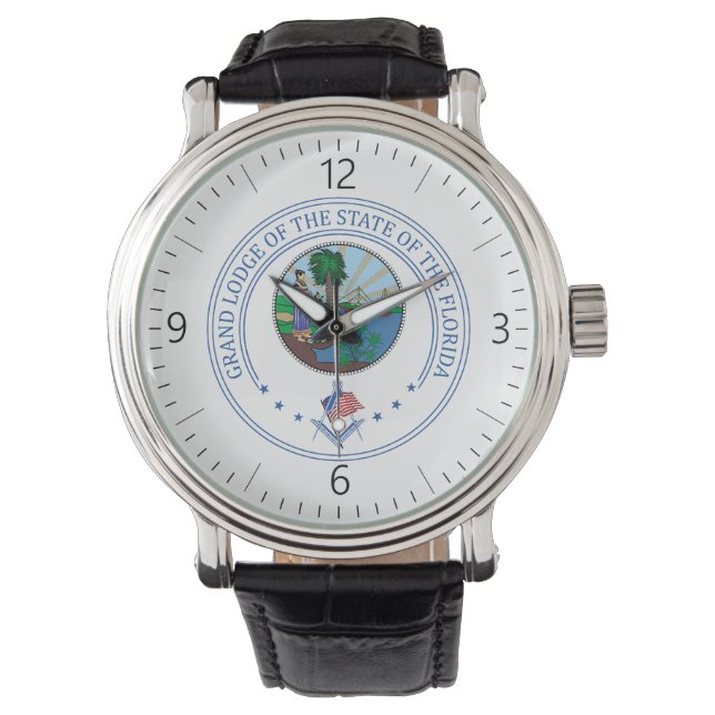 Freemasonry lodge of the state of Florida Watch (Front)