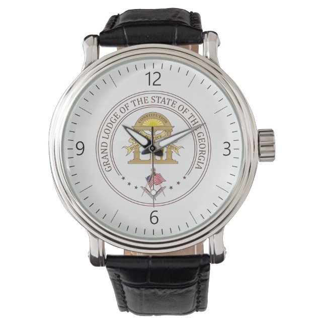 Freemasonry lodge of the state of Georgia Watch (Front)