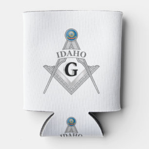 Freemasonry lodge of the state of Idaho Can Cooler
