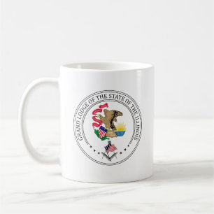 Freemasonry lodge of the state of Illinois Coffee Mug