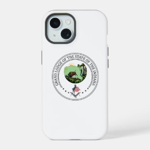 Freemasonry lodge of the state of Indiana iPhone 15 Case