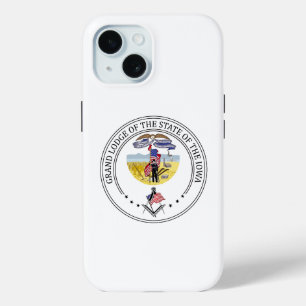Freemasonry lodge of the state of Iowa iPhone 15 Case
