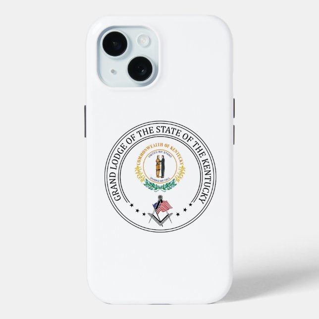 Freemasonry lodge of the state of Kentucky Case-Mate iPhone Case (Back)