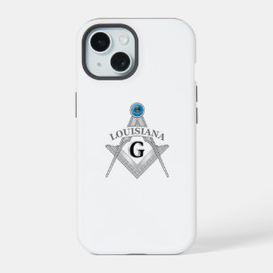 Freemasonry lodge of the state of Louisiana iPhone 15 Case